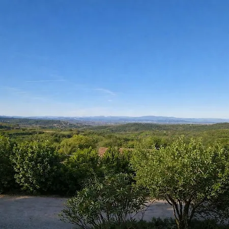 Vue Panoramique Sur Mont Ventoux Entre Vallee De L Ardeche Et De La Ceze Villa